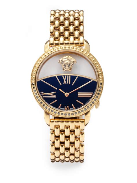 versace gold watch replica|versace watches with diamond.